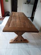 Houten tafel  3 m lang-1m breed 0,78 m hoog, Huis en Inrichting, Ophalen of Verzenden, Zo goed als nieuw