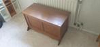 Dekenkist hout - 51x89x46 cm, Ophalen, Eikenhout, 50 tot 75 cm, Minder dan 50 cm