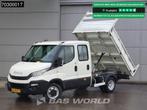 Iveco Daily 35C12 Kipper Dubbel Cabine Dubbellucht 3,5t Trek, Auto's, Bestelauto's, Stof, Gebruikt, Euro 6, Iveco