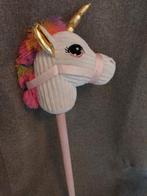 Eenhoorn stokpaard wit, Ophalen of Verzenden