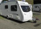 Lunar Quasar 452 caravan met voortent Dorema, Caravans en Kamperen, Caravans, Standaardzit, Tot en met 2, 750 - 1000 kg, Particulier