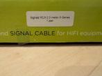 Ansuz RCA kabel signalz X, Audio, Tv en Foto, 2 tot 5 meter, Interlink-kabel, Ophalen of Verzenden, Zo goed als nieuw