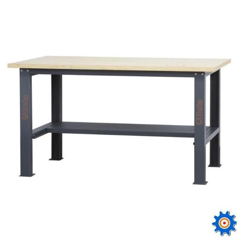 Beta C58BC-W1,6 Werkbank met houten werkblad, 1,6m lang, Doe-het-zelf en Verbouw, Werkbanken, Nieuw, 120 tot 170 cm, Verzenden