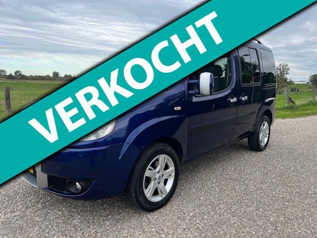 Fiat Doblò 1.4 Malibu Airco 153824 km nap bj 2008 2x schuif, Auto's, Fiat, Bedrijf, Te koop, Doblo, ABS, Airbags, Airconditioning