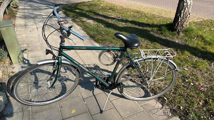 Jan Janssen herenfiets, Fietsen en Brommers, Fietsen | Heren | Herenfietsen, Gebruikt, Overige merken, 57 tot 61 cm, Versnellingen