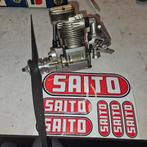 Saito FA 120S Viertakt Motor - 20cc, Ophalen of Verzenden, Gebruikt, Nitro, RTF (Ready to Fly)