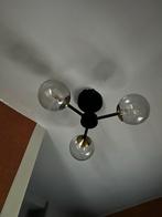 Plafondlamp met glazen bollen, Ophalen, Zo goed als nieuw, Glas