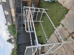 dubbele hoogslaper wit 2.05 lang 95 breed 1.40 hoog met 2 la, Doe-het-zelf en Verbouw, Steigers, Ophalen of Verzenden, Gebruikt