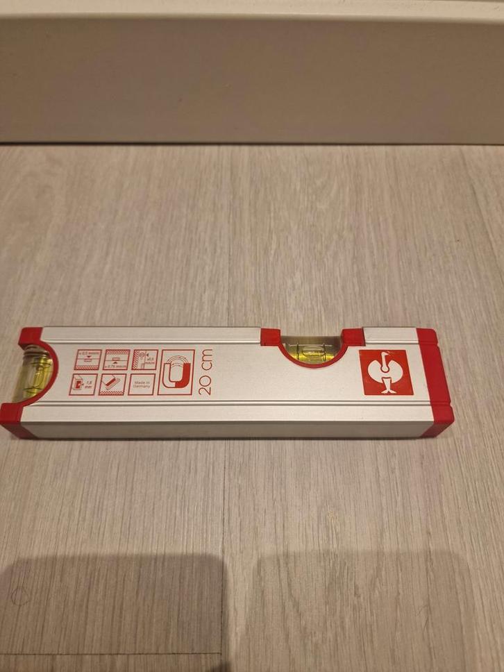 Engelbert Strauss Waterpas - 20 cm, Doe-het-zelf en Verbouw, Gereedschap | Handgereedschap, Nieuw, Ophalen of Verzenden