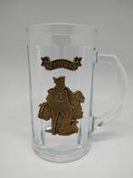 Grote zware bierpul met koperen Zywiec embleem, Ophalen of Verzenden, Gebruikt