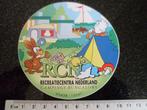 sticker rcn lgo recreatie centrum nederland camping bungalow, Verzenden, Zo goed als nieuw, Bedrijf of Vereniging