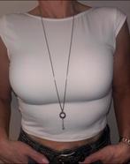 Michael Kors ketting met sleutel, Ophalen of Verzenden, Zo goed als nieuw, Zilver, Overige materialen