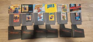 Nintendo NES games inclusief manuals beschikbaar voor biedingen