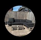 Pallet bank kussens tuin., Tuin en Terras, Tuinsets en Loungesets, Overige materialen, Zo goed als nieuw, Bank, Ophalen