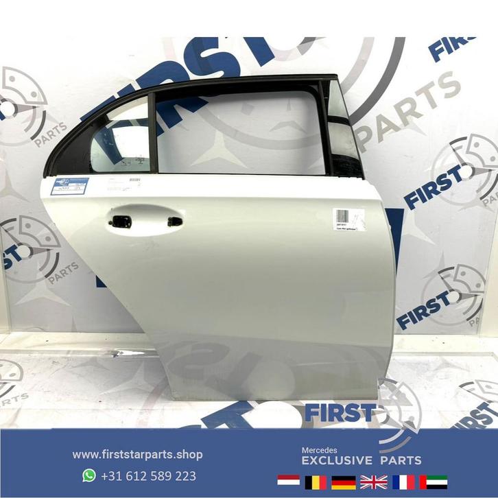 W177 V177 DEUR RECHTSACHTER WIT A KLASSE PORTIER COMPLEET 20, Auto-onderdelen, Carrosserie en Plaatwerk, Deur, Mercedes-Benz, Voor