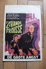 filmaffiche Bourvil La grande frousse filmposter, Ophalen of Verzenden, A1 t/m A3, Zo goed als nieuw, Rechthoekig Staand