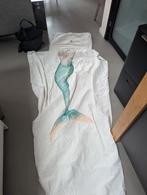 Snurk Dekbed 140x90 cm - Zeemeermin Design, Gebruikt, Eenpersoons, Wit, Ophalen of Verzenden