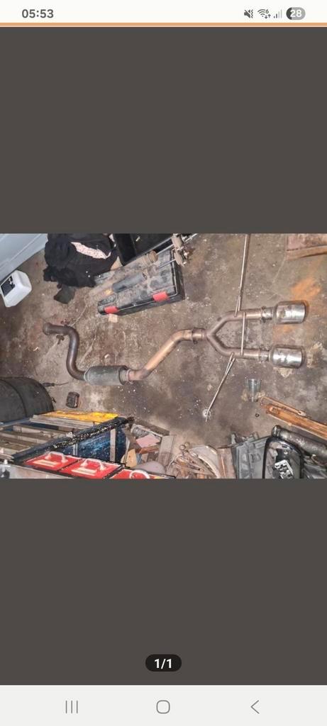 Vw golf 5 GTI R32 uitlaat, Auto-onderdelen, Uitlaatsystemen, Nieuw, Ophalen