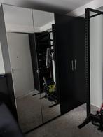 IKEA pax kast zwart/bruin, Huis en Inrichting, Kasten | Kledingkasten, Ophalen, Gebruikt, 200 cm of meer, 200 cm of meer