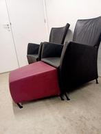 2 Windy fauteuils plus hocker ontworpen voor Montis, Ophalen, Eenpersoons, Zo goed als nieuw, Minder dan 150 cm