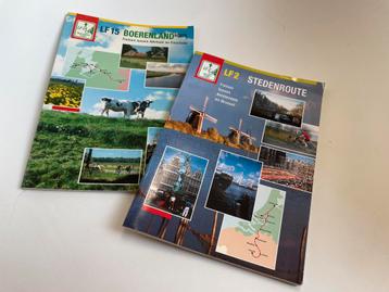 2 x fietsgids LF2 en LF15, routegids fietsroutes fietsen ‘98 beschikbaar voor biedingen