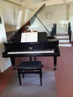 Rösler vleugel inclusief verhuizing en piano life saver syst, Muziek en Instrumenten, Piano's, Gebruikt, Verzenden, Zwart, Hoogglans