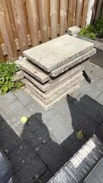 Grote tegels, Tuin en Terras, Tegels en Klinkers, Ophalen, Gebruikt, 10 m² of meer, Beton