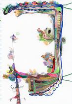 Peter Green (Fleetwood Mac) Psychedelic Drawing Artwork, Antiek en Kunst, Ophalen of Verzenden