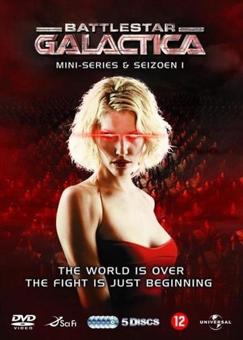 Battlestar Galactica - Seizoen 1 & Miniserie, Sealed Ned.Ond, Cd's en Dvd's, Dvd's | Tv en Series, Nieuw in verpakking, Science Fiction en Fantasy