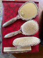 Vintage Kapset met Spiegel, Borstels & Kam, Antiek en Kunst, Antiek | Spiegels, Ophalen of Verzenden, Overige vormen, Minder dan 50 cm