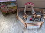 Schleich Horse Club 42369 Paardenbox Paarden en Verzorger, Ophalen of Verzenden, Zo goed als nieuw
