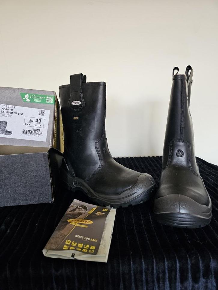 Werklaarzen nieuw in doos maat 43, Doe-het-zelf en Verbouw, Veiligheidskleding, Nieuw, Ophalen of Verzenden