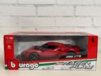 1:18 BBURAGO BURAGO FERRARI 296 GTB ROOD, Ophalen of Verzenden, Nieuw, Auto, Bburago