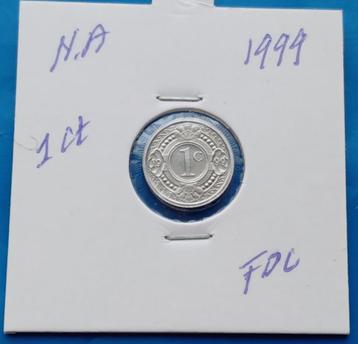 1 cent 1999 - Nederlandse Antillen UNC  beschikbaar voor biedingen