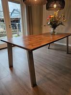 Eettafel Bert Plantagie - notenhout, Huis en Inrichting, Tafels | Eettafels, Ophalen, Gebruikt, 100 tot 150 cm, 200 cm of meer