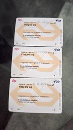 Ns dagkaart, Tickets en Kaartjes, Trein, Bus en Vliegtuig, Eén persoon, Trein, Algemeen kaartje