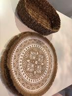 4 Placemats en fruitmand boho ibiza style GRATIS!, Ophalen, Zo goed als nieuw