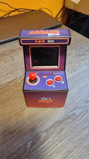 Mini Arcadekast - Retro Gaming Plezier! beschikbaar voor biedingen