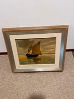 Schilderij, Ophalen of Verzenden, Zo goed als nieuw, Hout, 50 tot 75 cm