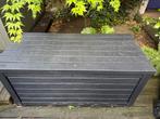 Keter Northwood Tuinopbergbox – 630L, Grafiet (Bankstijl), Ophalen of Verzenden, Zo goed als nieuw, Kunststof