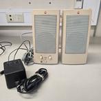 Apple Design Powered Speakers M6082 + Apple AC Adapter  1993, Ophalen of Verzenden, Gebruikt, Apple