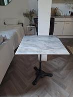 Marmeren Bistro Tafel 60x60, Ophalen, Bistro, Gebruikt, 50 tot 100 cm