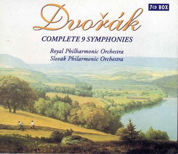Dvorak alle 9 symphonieën in 7 CD box set beschikbaar voor biedingen