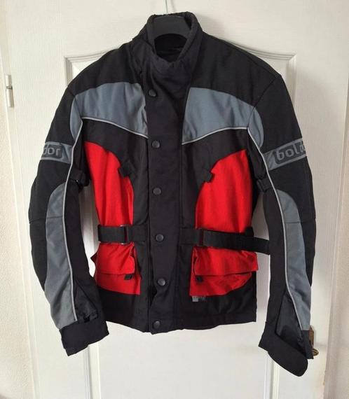 Bodyguard motorjas maat M met CE-bescherming en voering, Motoren, Kleding | Motorkleding, Jas | textiel, Dames, Tweedehands, Ophalen of Verzenden