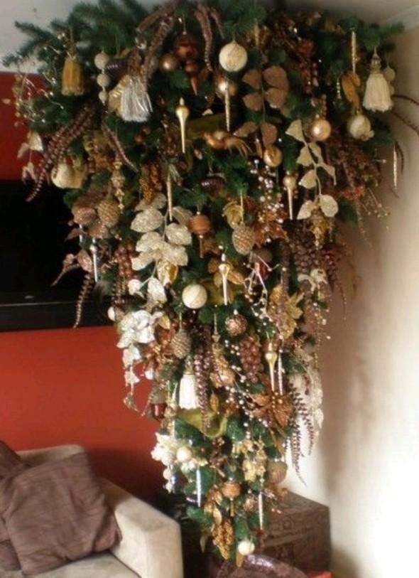 Te Koop. Mooie Volle Plafond Kerstboom., Diversen, Kerst, Zo goed als nieuw, Ophalen