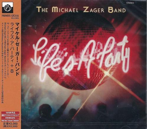 The Michael Zager Band – Life's A Party   NEW CD   Japan, Cd's en Dvd's, Cd's | R&B en Soul, Nieuw in verpakking, 1980 tot 2000