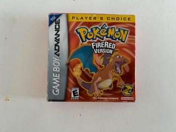 Pokemon Fire Red beschikbaar voor biedingen