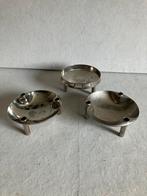 Stoff Nagel vintage kandelaren basisschaal, Huis en Inrichting, Woonaccessoires | Kandelaars en Kaarsen, Ophalen of Verzenden