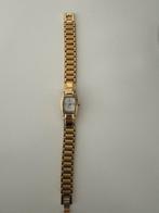 Golden world dameshologe-swisse movt-sapphire- verguld, Sieraden, Tassen en Uiterlijk, Horloges | Dames, Ophalen of Verzenden