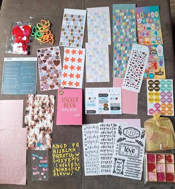 Stickers & Embellishments Set - Nieuw! beschikbaar voor biedingen